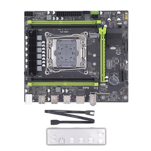 Vikye X99 P4 Computer-Mainboard, LGA2011 CPU Vierkanal-DDR4-Gaming-Motherboard USB3.0 SATA PCIE M.2 Computer-Mainboard von Vikye