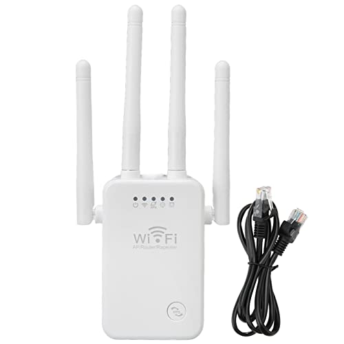 WiFi-Extender, WiFi-Signalverstärker, 4 Antennen, 3 Modi, AP-Modus, Router-Modus, Repeater-Modus, Starke Kompatibilität für Hotelwohnungen WiFi-Extender, WiFi-Signalverstärker, 4 Antennen, 3 Modi, AP-Modus, Router-Modus, Repeater-Modus, Starke Kompatibilität für Hotelwohnungen von Vikye