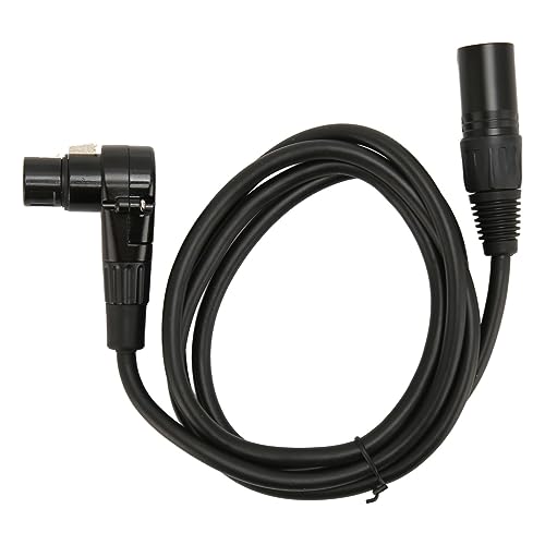 XLR-auf-XLR-Kabel, 3-poliges Gerades Stecker-auf-Winkel-Buchsenkabel, HiFi-Sound-OFC-Leiter, XLR-Mikrofonkabel für Mikrofonlautsprecher, 1,5 M XLR-auf-XLR-Kabel, 3-poliges Gerades Stecker-auf-Winkel-Buchsenkabel, HiFi-Sound-OFC-Leiter, XLR-Mikrofonkabel für Mikrofonlautsprecher, 1,5 M von Vikye