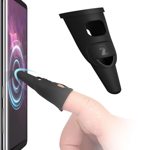 Vilbocr Silikon-Finger-Eingabestift für iPhone, Touchscreen, Handy, geeignet für iPhone/iPad/Android-Tablets, kompatibel mit allen Touchscreens (M) von Vilbocr