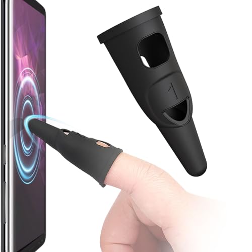 Vilbocr Silikon-Finger-Eingabestift für iPhone, Touchscreen, Handy, geeignet für iPhone/iPad/Android-Tablets, kompatibel mit allen Touchscreens (S) von Vilbocr