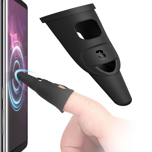 Vilbocr Silikon-Finger-Eingabestift für iPhone-Stifte Touchscreen, Handy, geeignet für iPhone/iPad/Android-Tablets, kompatibel mit allen Touchscreens (L) von Vilbocr