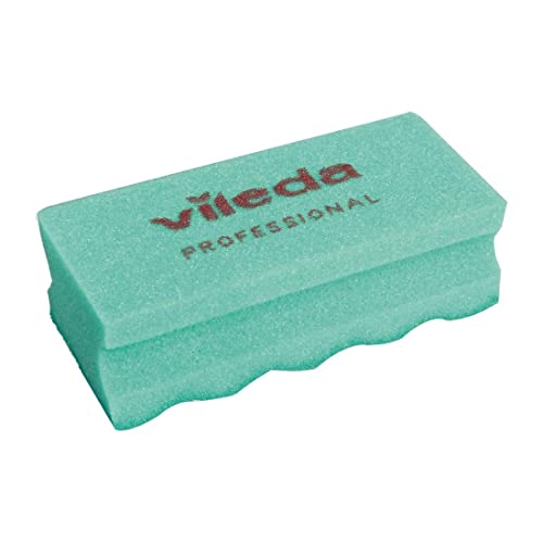 Vileda Profesional 123111 PurActive Scheuerschwamm Nagelschutz, grün, 6x14 von Vileda Profesional