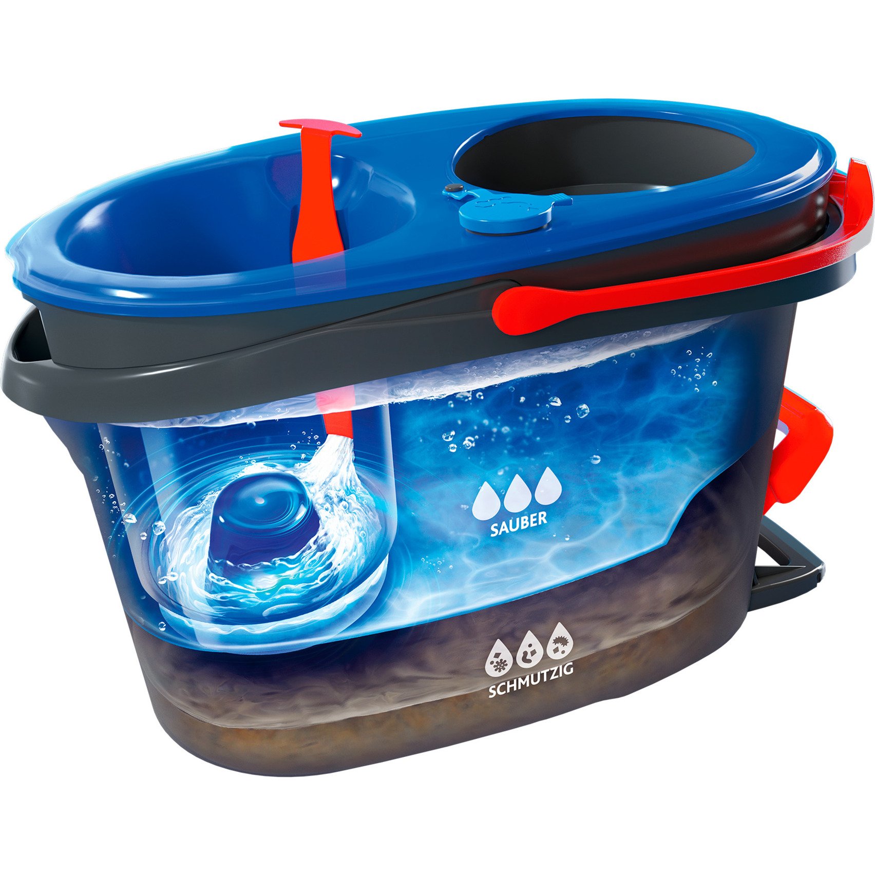H2PrO Spin Mop Set, Bodenwischer von Vileda