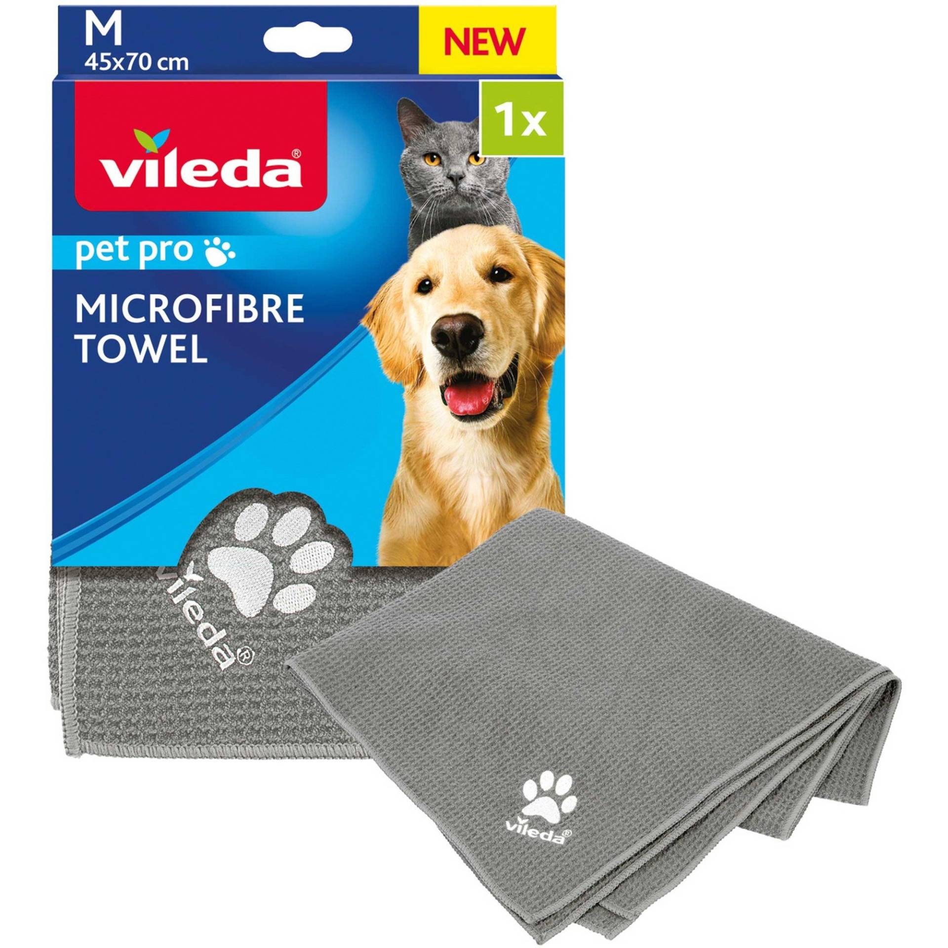 Pet Pro Microfaser-Handtuch M von Vileda
