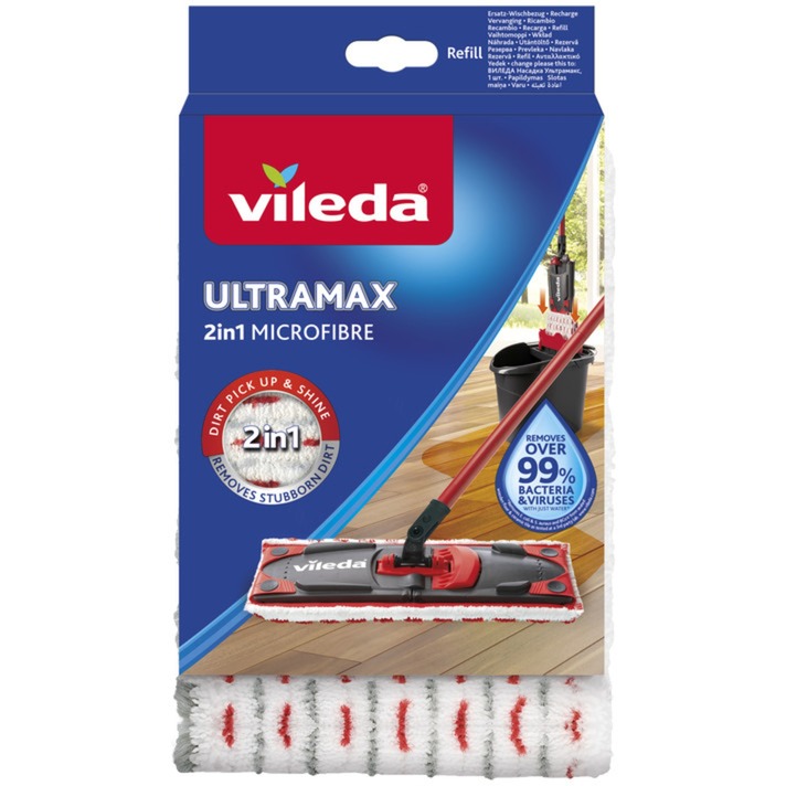 ULTRAMAX 2in1 Ersatz-Wischbezug von Vileda