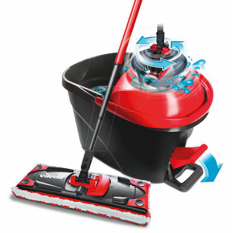 VILEDA 241128 - VILEDA ULTRAMAT TURBO 2in1 Wischsystem von Vileda