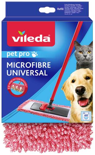 Vileda 132156 Pet Pro Microfibre Universal Wischbezug 1St. von Vileda