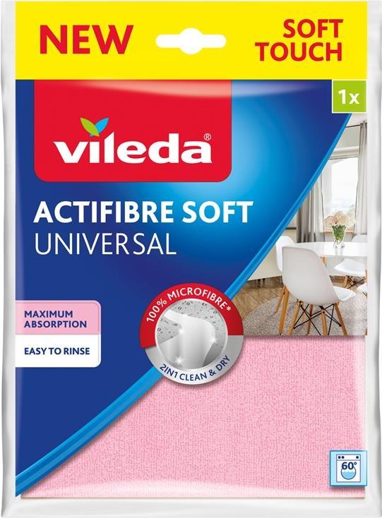 Vileda ACTIFIBRE Weiches Tuch 1 Stk. (171805) von Vileda