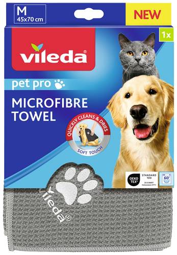 Vileda Pet Pro Microfibre Towel M Tierhandtuch 1St. von Vileda