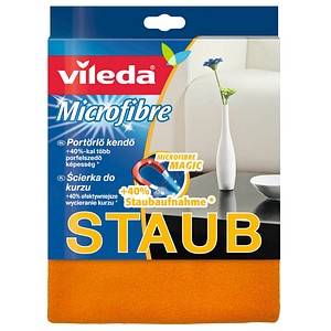 vileda STAUB Staubtuch Mikrofaser 40 °C waschbar, 1 St. von Vileda