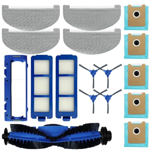 Vilgftyiet 17 Für RoboVac für G40G40 für Hybrid+ Zubehör-Set Filter, Bürste, Staubbeutel Vilgftyiet 17 Für RoboVac für G40G40 für Hybrid+ Zubehör-Set Filter, Bürste, Staubbeutel von Vilgftyiet