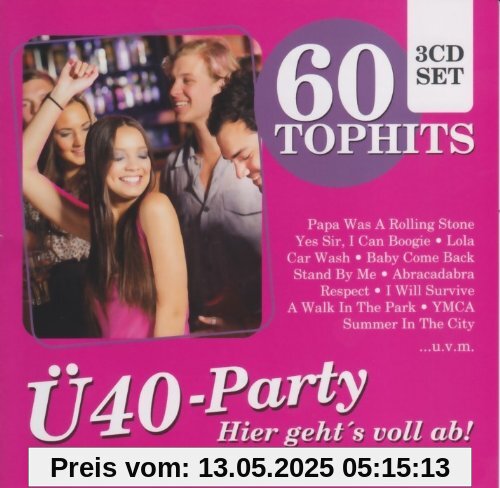 60 Tophits Ü40 Party - Hier geht's voll ab: YMCA / I Will Survive / Car Wash / Celebration / I Can Boogie / Popcorn / 60 Tophits Ü40 Party - Hier geht's voll ab: YMCA / I Will Survive / Car Wash / Celebration / I Can Boogie / Popcorn / von Village People