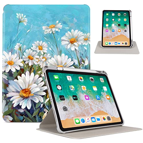 Vimorco Schutzhülle für iPad Air 27,9 cm (11 Zoll) M3/M2, iPad Air 5. / 4. Generation (2020) 27,7 cm (11 Zoll), iPad Pro 11 Zoll 4. / 3. / 2. / 1. Generation, 360 Grad drehbar, mehrere Ständer von Vimorco
