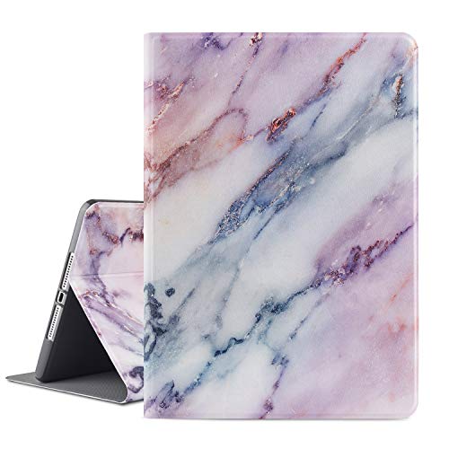 Vimorco Schutzhülle für iPad Pro 10,5 Zoll (26,7 cm), Smart-Cover, ultra dünn, leicht, Standhülle mit automatischer Aufwach-/Schlaf-Funktion, Premium-Leder-Schutzhülle Apple Pink marble von Vimorco