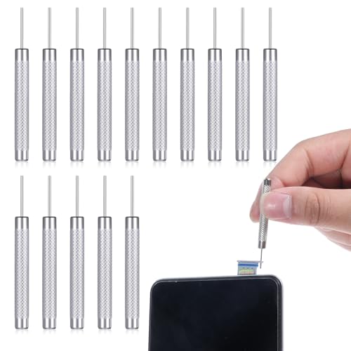SIM-Kartenfach, Auswerferstift-Werkzeuge, SIM-Kartenfach, Auswerferstift für alle Modelle, kompatibel mit Samsung Galaxy, HTC, Google, Sony, 15 Stück SIM-Kartenfach, Auswerferstift-Werkzeuge, SIM-Kartenfach, Auswerferstift für alle Modelle, kompatibel mit Samsung Galaxy, HTC, Google, Sony, 15 Stück von Vin Beauty