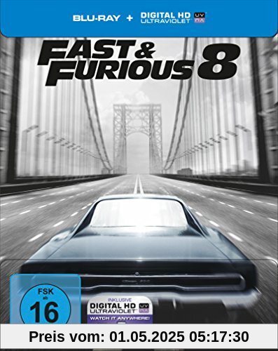Fast & Furious 8 - Limited Steelbook-Edition [Blu-ray] [Limited Edition] von Vin Diesel
