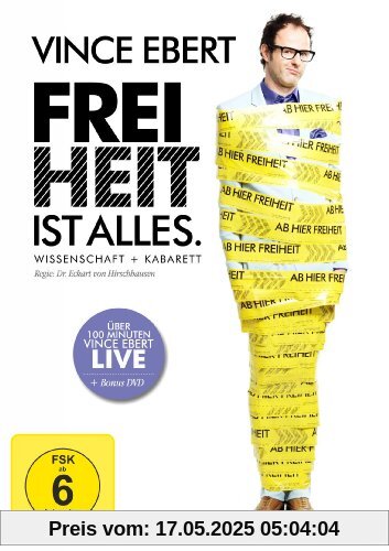 Vince Ebert - Freiheit ist alles [2 DVDs] von Vince Ebert