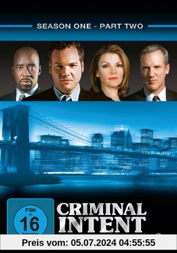 Criminal Intent - Season 1.2 [3 DVDs] von Vincent D'Onofrio