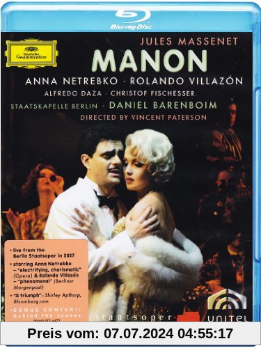 Jules Massenet - Manon [Blu-ray] von Vincent Paterson