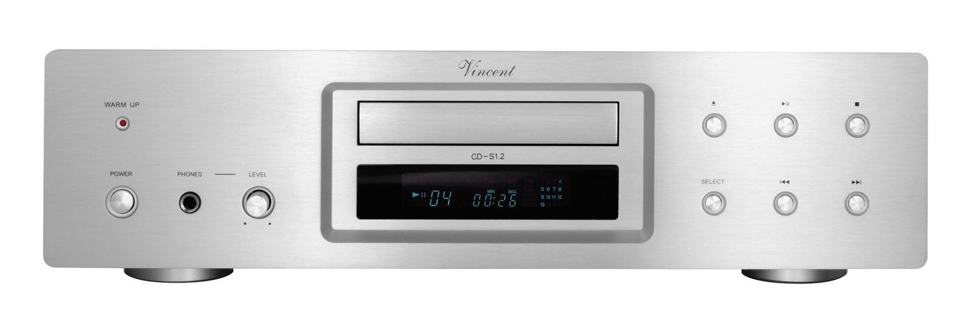 Vincent CD-S1.2 CD-Player (Highend CD-Player mit Röhrentechnik) von Vincent