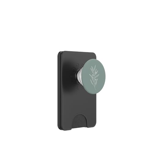Vine Mercantile Boho-Motiv Botanische Blätter, staubiges Jadegrün PopSockets PopWallet für MagSafe, Platz für 3 Karten, kompatibel mit iPhone 12, iPhone 13 und späteren Modellen, Green Vine Mercantile Boho-Motiv Botanische Blätter, staubiges Jadegrün PopSockets PopWallet für MagSafe, Platz für 3 Karten, kompatibel mit iPhone 12, iPhone 13 und späteren Modellen, Green von Vine Mercantile