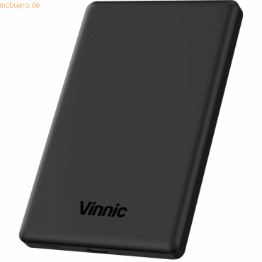 Vinnicpower Vinnic Cardinal Peak 2 5000mAh Magnetic Powerbank, Black Vinnicpower Vinnic Cardinal Peak 2 5000mAh Magnetic Powerbank, Black von Vinnicpower