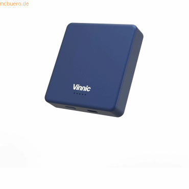 Vinnicpower Vinnic MANA Magnetic Wireless Powerbank 8.000mAh, blue Vinnicpower Vinnic MANA Magnetic Wireless Powerbank 8.000mAh, blue von Vinnicpower