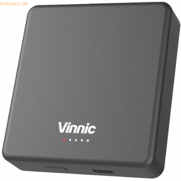 Vinnicpower Vinnic MANA Magnetic Wireless Powerbank 8.000mAh, grey Vinnicpower Vinnic MANA Magnetic Wireless Powerbank 8.000mAh, grey von Vinnicpower