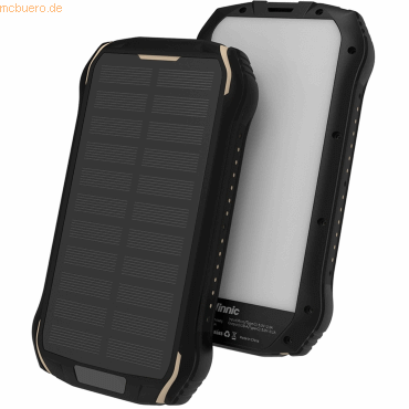 Vinnicpower Vinnic SACA PEAK Solar Powerbank 20.000mAh IP65 1xC 2xA, b von Vinnicpower