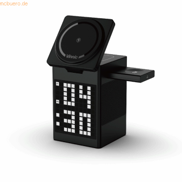 Vinnicpower Vinnic SPICKARD 5in1 Magnetic Charging Dock Speaker Black Vinnicpower Vinnic SPICKARD 5in1 Magnetic Charging Dock Speaker Black von Vinnicpower