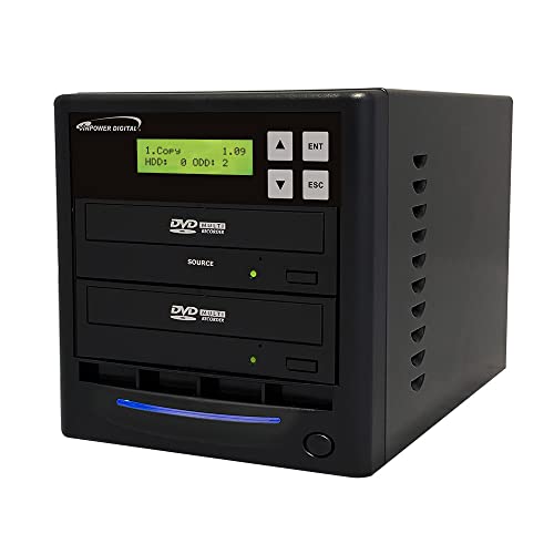 Vinpower Digital Econ SATA DVD/CD 1 – 1 Port Replikator Daten (24 x, 12 x, 24 x, 90 – 240 V, 20 – 80%, 5 – 40 °C) schwarz von Vinpower Digital