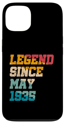 Legend Since May 1935 Lustiger 90jähriger Retro-Look zum 90. Geburtstag Hülle für iPhone 13 Legend Since May 1935 Lustiger 90jähriger Retro-Look zum 90. Geburtstag Hülle für iPhone 13 von Vintage Anniversary Birthday Awesome Gifts By Mj