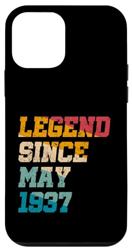 Legend Since May 1937 Lustiger 88-jähriger Retro-Look zum 88. Geburtstag Hülle für iPhone 12 mini Legend Since May 1937 Lustiger 88-jähriger Retro-Look zum 88. Geburtstag Hülle für iPhone 12 mini von Vintage Anniversary Birthday Awesome Gifts By Mj