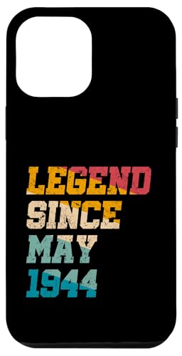 Legend Since May 1944 Lustiger 81. Geburtstag im Retro-Look, 81 Jahre alt Hülle für iPhone 12 Pro Max Legend Since May 1944 Lustiger 81. Geburtstag im Retro-Look, 81 Jahre alt Hülle für iPhone 12 Pro Max von Vintage Anniversary Birthday Awesome Gifts By Mj