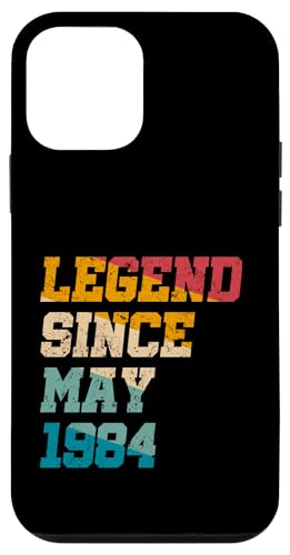 Legend Since May 1984 Lustiger 41. Geburtstag im Retro-Look, 41 Jahre alt Hülle für iPhone 12 mini Legend Since May 1984 Lustiger 41. Geburtstag im Retro-Look, 41 Jahre alt Hülle für iPhone 12 mini von Vintage Anniversary Birthday Awesome Gifts By Mj