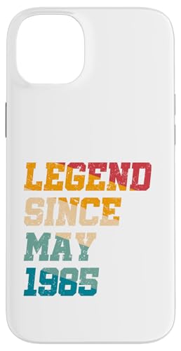 Legend Since May 1985 Lustiger 40jähriger Retro-Look zum 40. Geburtstag Hülle für iPhone 14 Plus von Vintage Anniversary Birthday Awesome Gifts By Mj