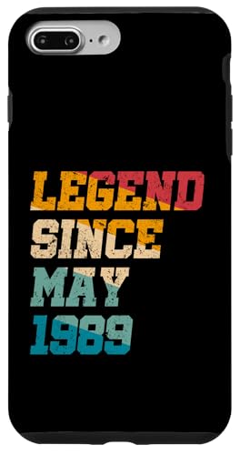 Legend Since May 1989 Lustiger 36. Geburtstag im Retro-Look, 36 Jahre alt Hülle für iPhone 7 Plus/8 Plus Legend Since May 1989 Lustiger 36. Geburtstag im Retro-Look, 36 Jahre alt Hülle für iPhone 7 Plus/8 Plus von Vintage Anniversary Birthday Awesome Gifts By Mj