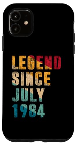 Legend Since July 1984 Funny 41 Year Old Gifts 41. Birthday Hülle für iPhone 11 Legend Since July 1984 Funny 41 Year Old Gifts 41. Birthday Hülle für iPhone 11 von Vintage Anniversary Birthday Novelty Gifts By Mj