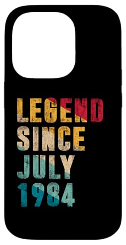 Legend Since July 1984 Funny 41 Year Old Gifts 41. Birthday Hülle für iPhone 14 Pro Legend Since July 1984 Funny 41 Year Old Gifts 41. Birthday Hülle für iPhone 14 Pro von Vintage Anniversary Birthday Novelty Gifts By Mj