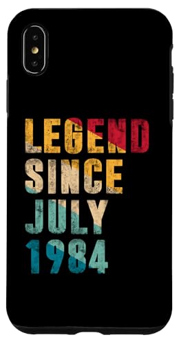 Legend Since July 1984 Funny 41 Year Old Gifts 41. Birthday Hülle für iPhone XS Max Legend Since July 1984 Funny 41 Year Old Gifts 41. Birthday Hülle für iPhone XS Max von Vintage Anniversary Birthday Novelty Gifts By Mj