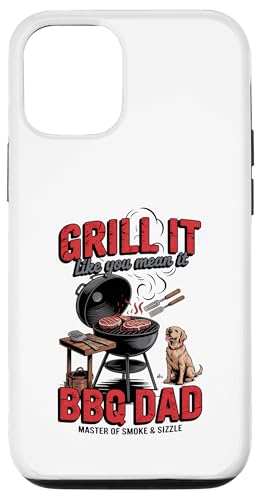 Der Meister von Smoke & Sizzle - BBQ DAD Hülle für iPhone 12/12 Pro Der Meister von Smoke & Sizzle - BBQ DAD Hülle für iPhone 12/12 Pro von Vintage BBQ Dad - Smoked Seasoned Dad Approved