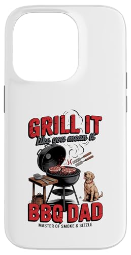 Der Meister von Smoke & Sizzle - BBQ DAD Hülle für iPhone 14 Pro Der Meister von Smoke & Sizzle - BBQ DAD Hülle für iPhone 14 Pro von Vintage BBQ Dad - Smoked Seasoned Dad Approved