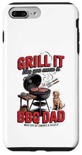 Der Meister von Smoke & Sizzle - BBQ DAD Hülle für iPhone 7 Plus/8 Plus Der Meister von Smoke & Sizzle - BBQ DAD Hülle für iPhone 7 Plus/8 Plus von Vintage BBQ Dad - Smoked Seasoned Dad Approved