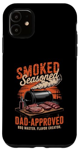Flamme, Geschmack, Vaterschaft – Grillen Papa – BBQ Dad Hülle für iPhone 11 Flamme, Geschmack, Vaterschaft – Grillen Papa – BBQ Dad Hülle für iPhone 11 von Vintage BBQ Dad - Smoked Seasoned Dad Approved