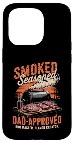 Flamme, Geschmack, Vaterschaft – Grillen Papa – BBQ Dad Hülle für iPhone 15 Pro Flamme, Geschmack, Vaterschaft – Grillen Papa – BBQ Dad Hülle für iPhone 15 Pro von Vintage BBQ Dad - Smoked Seasoned Dad Approved