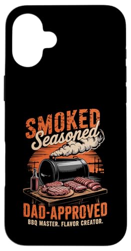 Flamme, Geschmack, Vaterschaft – Grillen Papa – BBQ Dad Hülle für iPhone 16 Plus Flamme, Geschmack, Vaterschaft – Grillen Papa – BBQ Dad Hülle für iPhone 16 Plus von Vintage BBQ Dad - Smoked Seasoned Dad Approved