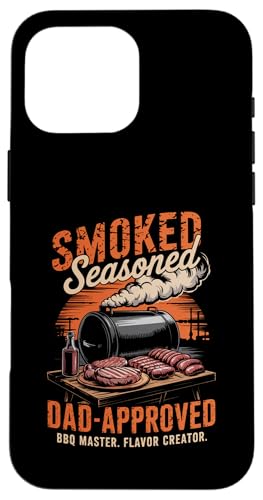 Flamme, Geschmack, Vaterschaft – Grillen Papa – BBQ Dad Hülle für iPhone 16 Pro Max Flamme, Geschmack, Vaterschaft – Grillen Papa – BBQ Dad Hülle für iPhone 16 Pro Max von Vintage BBQ Dad - Smoked Seasoned Dad Approved