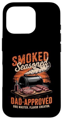 Flamme, Geschmack, Vaterschaft – Grillen Papa – BBQ Dad Hülle für iPhone 16 Pro Flamme, Geschmack, Vaterschaft – Grillen Papa – BBQ Dad Hülle für iPhone 16 Pro von Vintage BBQ Dad - Smoked Seasoned Dad Approved