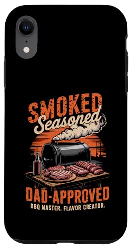Flamme, Geschmack, Vaterschaft – Grillen Papa – BBQ Dad Hülle für iPhone XR Flamme, Geschmack, Vaterschaft – Grillen Papa – BBQ Dad Hülle für iPhone XR von Vintage BBQ Dad - Smoked Seasoned Dad Approved